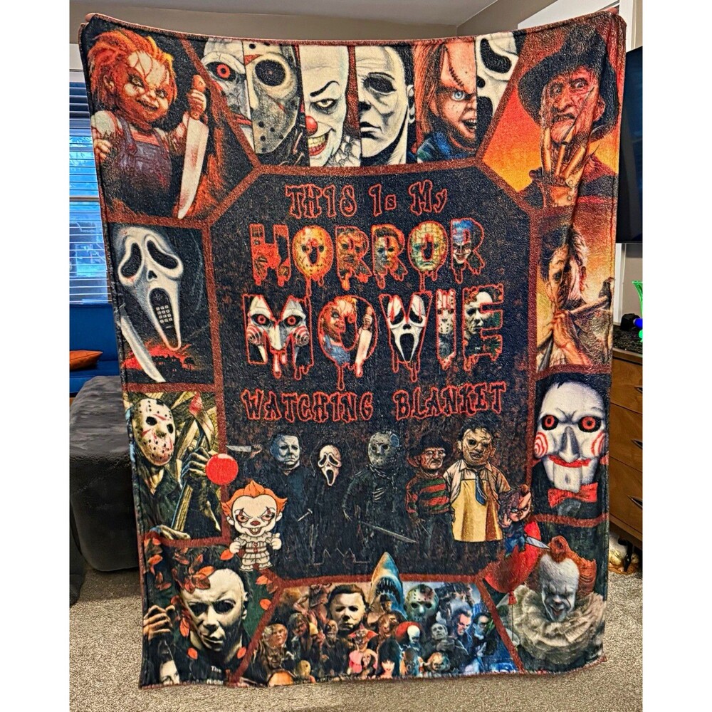Horror movie blanket
